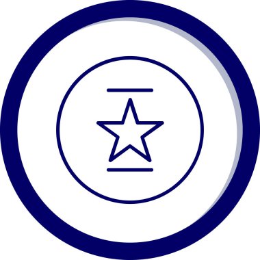 rozet simgesi vektör modu tasarımı