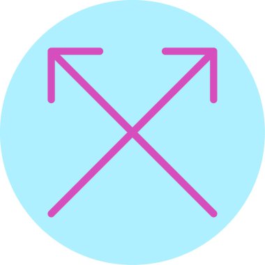 ok simgesi, modern vektör illüstrasyonu