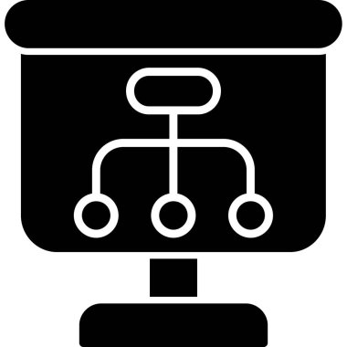 Şebeke. Web simgesi basit tasarım