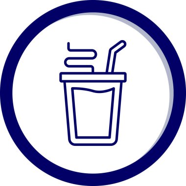 Çöp kutusu simgesinin vektör illüstrasyonu