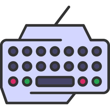 kontrol denetim denetim simgesi ana hat biçiminde