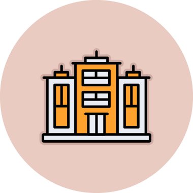 Yapı simgesinin vektör illüstrasyonu