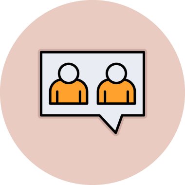 Web uygulamasının vektör simgesi tasarımı