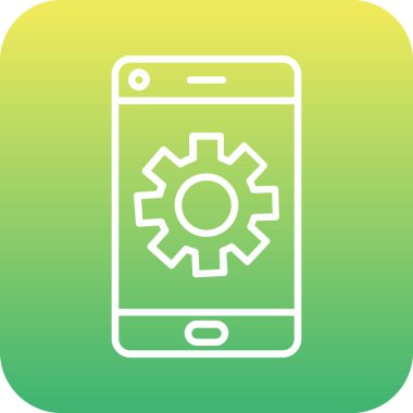 Vektör ayarı Simge illüstrasyonu