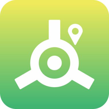 konum haritası vektör işareti