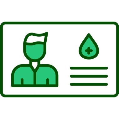 Doktor simgesi vektörü web ve mobil uygulama tasarımınız için beyaz arkaplanda izole edildi, tıbbi logo kavramı