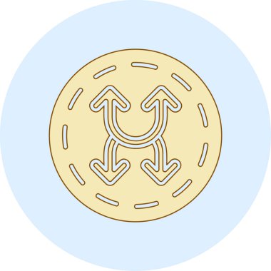 Gıda simgesinin vektör illüstrasyonu