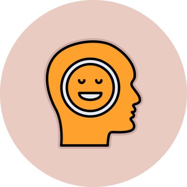 Konuşma baloncuklu insan kafası. vektör.