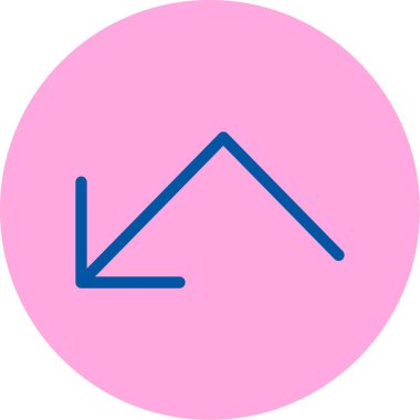 ok simgesi vektör illüstrasyonu