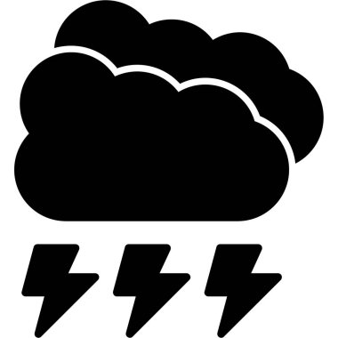 Bulut. Web simgesi basit illüstrasyon