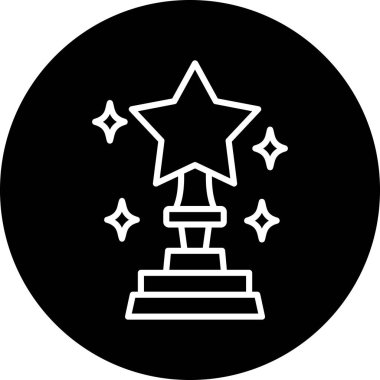 Kupa. Web simgesi basit tasarım