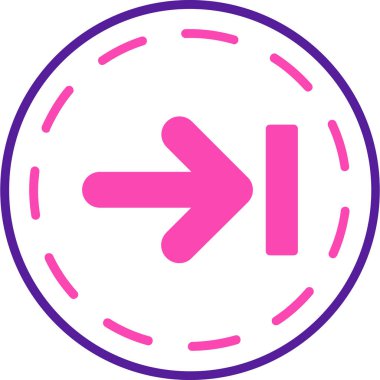 Sağ ok. Web simgesi