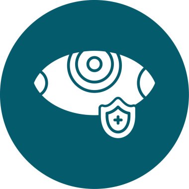 Robotun modern bir simgesinin vektör çizimi