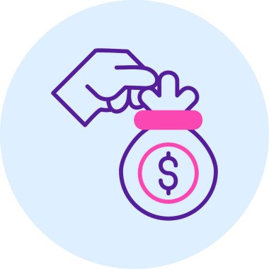 Sikke Simgesi vektör illüstrasyonu