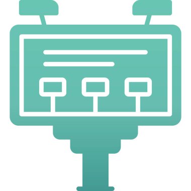 bilgisayar simgesi, vektör illüstrasyonu