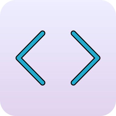 Ok. Web simgesi basit illüstrasyon