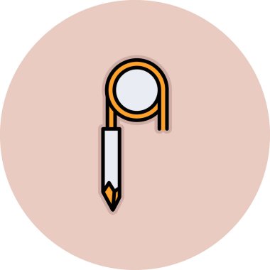 Modern simgenin vektör illüstrasyon tasarımı