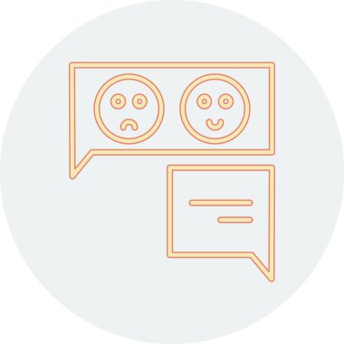 Modern sinema ikonunun vektör illüstrasyonu