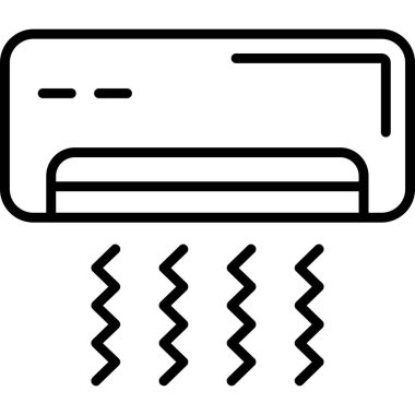 Klima simgesi vektör illüstrasyonu