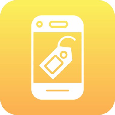 Alışveriş. Web simgesi basit illüstrasyon