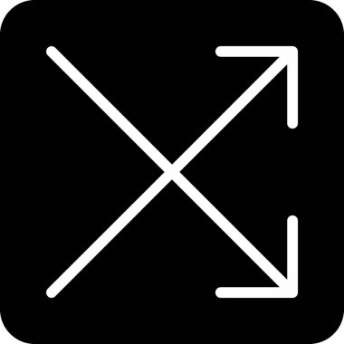 ok simgesi, vektör illüstrasyonu