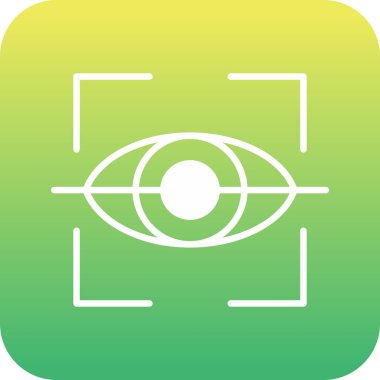 Güzel Kamera Kabartma Vektör Simgesi