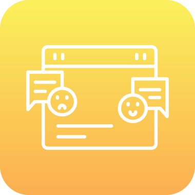 Geliştirme için Web simgesi. Vektör çizim