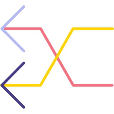 Ok işareti simgesi. vektör.