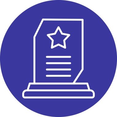 ödül simgesi vektör illüstrasyonu