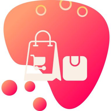 Alışveriş çantası. Basit tasarım