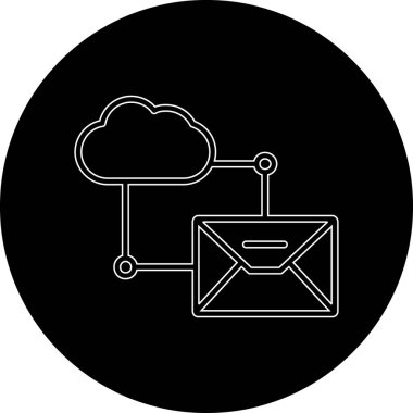 vektör çizim vektör e-posta kutsal kişilerin resmi