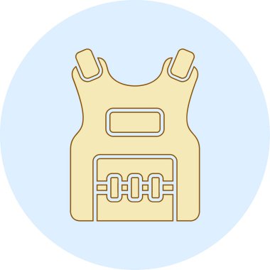 bebek giysisi ikonu. vektör illüstrasyonu