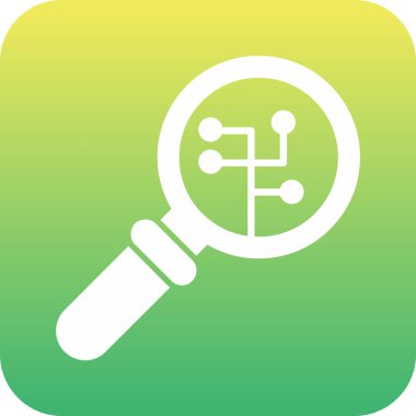 Eşsiz Arama Vektör Satırı Simgesi