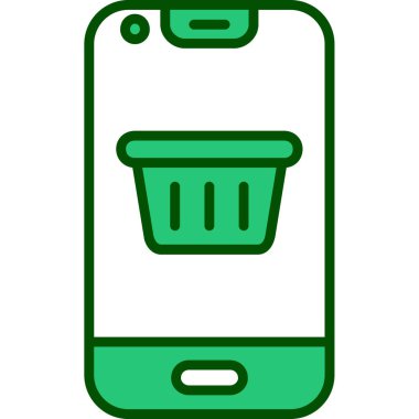 Geri dönüşüm işaretli sepet