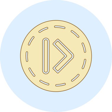 Modern b 'nin vektör illüstrasyonu eksik simgesi