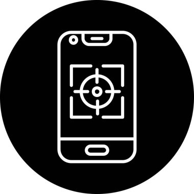 seo modern simgesinin vektör illüstrasyonu