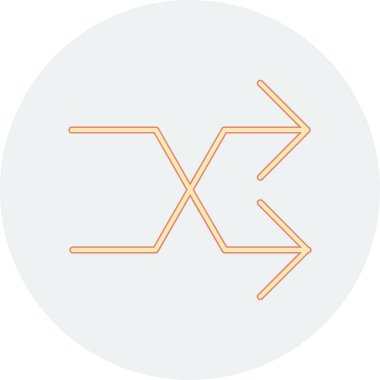 X harfinin vektör simgesi