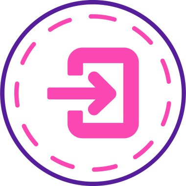 Ok. Web simgesi basit tasarım