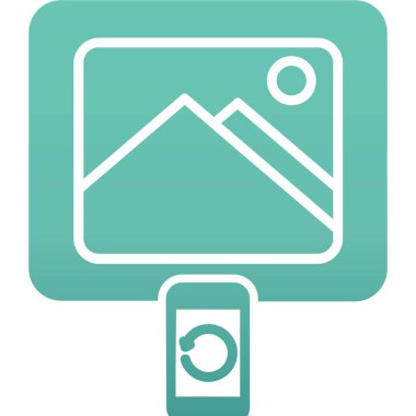 Modern eğitim ikonunun vektör illüstrasyonu