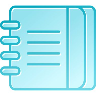 belge simgesi, basit tasarım illüstrasyonu