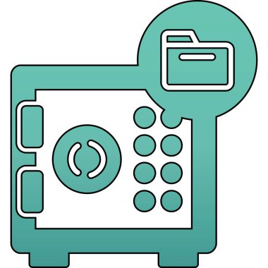 Kredi kartıyla. Basit resimleme