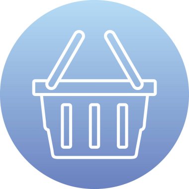 çöp simgesi vektör illüstrasyonu