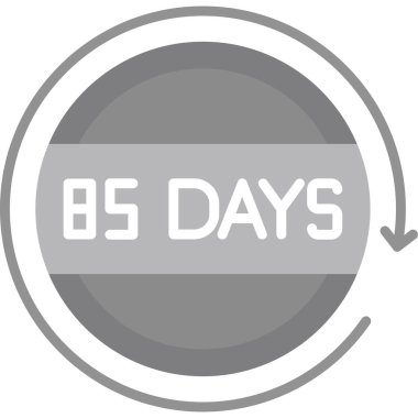 8 gün ikonu. vektör tasarımı.