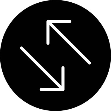 ok simgesi vektör illüstrasyonu