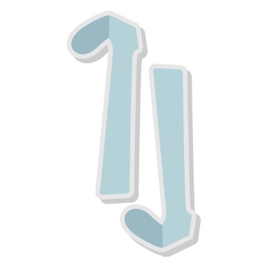 I harfi buzlu - bastonlu