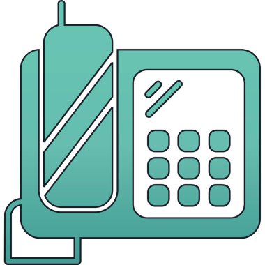 Projeniz için vektör telefon simgesi