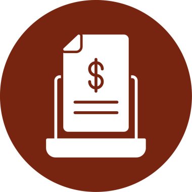 para vektörü simgesi modern illüstrasyon