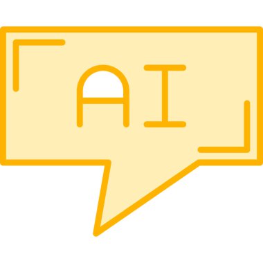 metin ai simgesi ile konuşma baloncukları