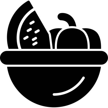 kabak simgesi, vektör illüstrasyonu