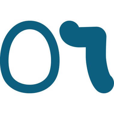 yazı tipi vektör resimleme simgesi